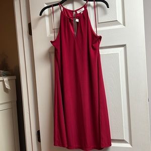 Candies red mini dress